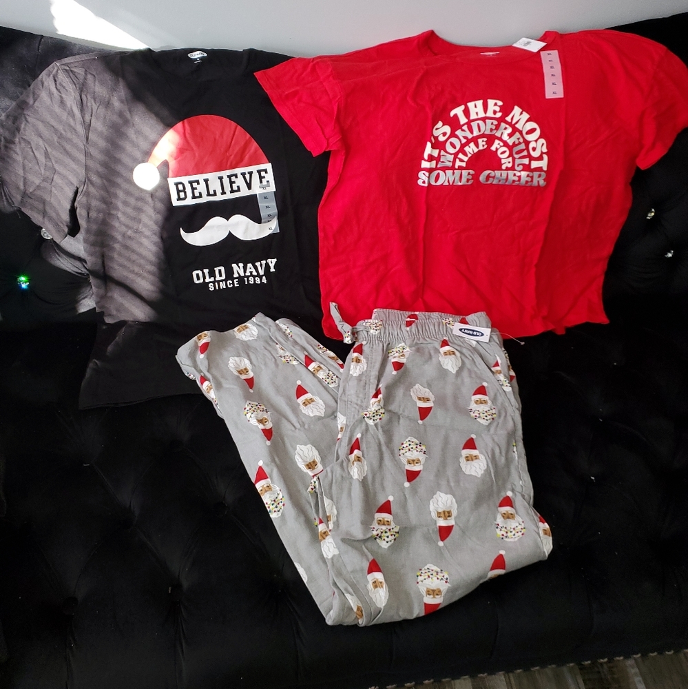 XL Old Navy Xmas pjs